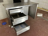 Rvs werktafel - afbeelding 2 van  4