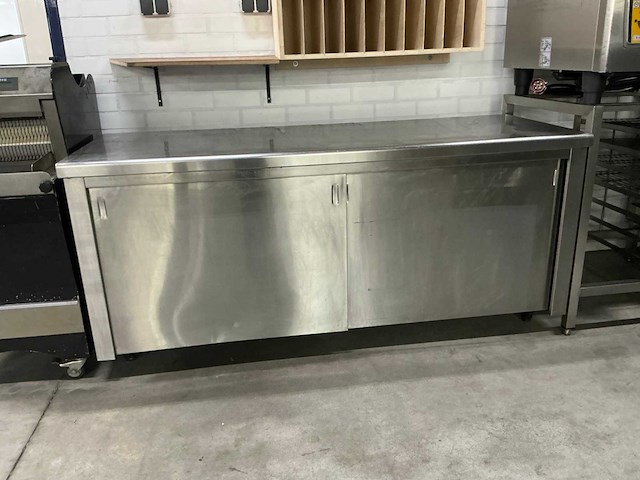 Rvs werktafel - afbeelding 3 van  4