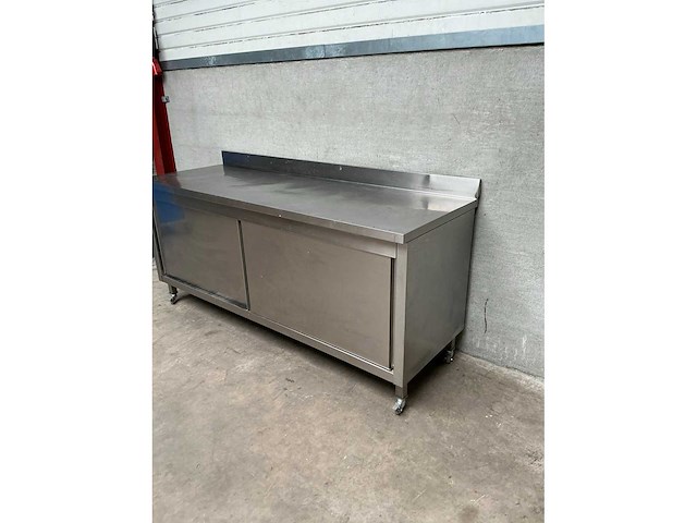 Rvs werktafel - afbeelding 1 van  2