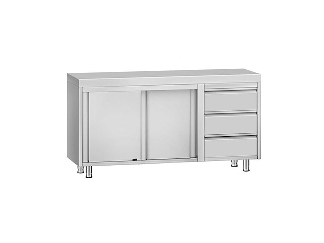 Rvs werktafel - afbeelding 1 van  2