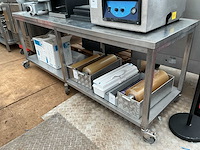 Rvs werktafel - afbeelding 1 van  1