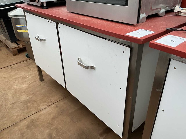 Rvs werktafel - afbeelding 1 van  2