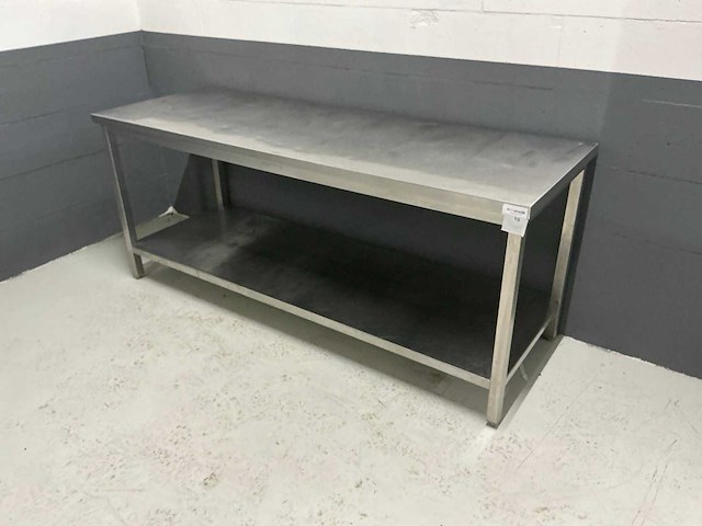 Rvs werktafel - afbeelding 1 van  4