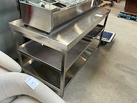Rvs werktafel - afbeelding 2 van  3