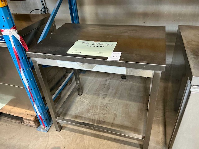 Rvs werktafel - afbeelding 1 van  3