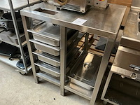 Rvs werktafel - afbeelding 1 van  4