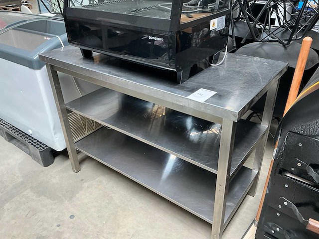 Rvs werktafel - afbeelding 1 van  3