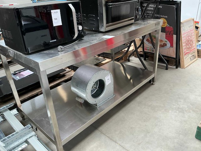 Rvs werktafel - afbeelding 1 van  3