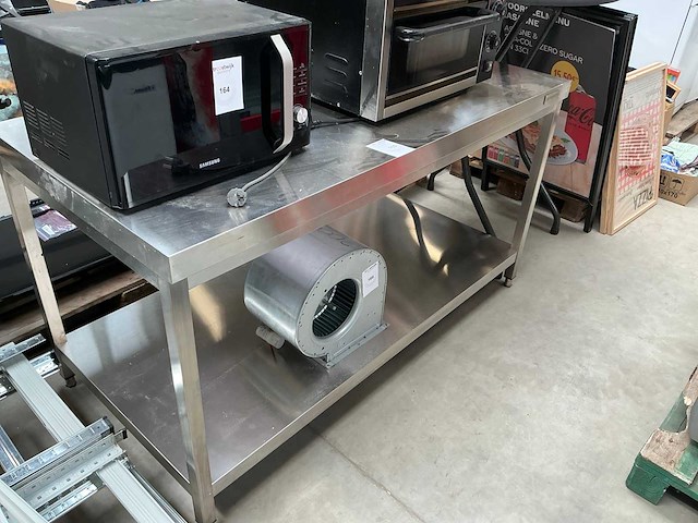 Rvs werktafel - afbeelding 2 van  3