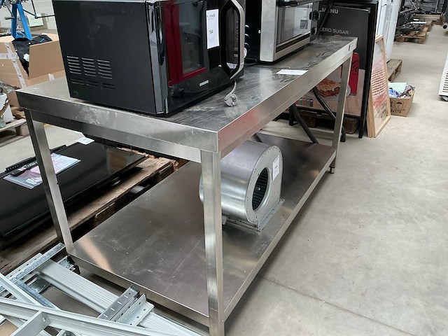 Rvs werktafel - afbeelding 3 van  3