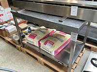 Rvs werktafel - afbeelding 1 van  3