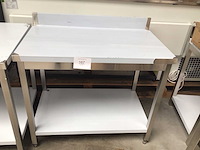 Rvs werktafel - afbeelding 1 van  4