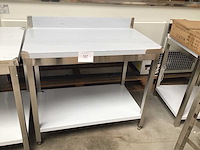 Rvs werktafel - afbeelding 2 van  4