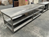 Rvs werktafel - afbeelding 2 van  7