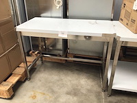 Rvs werktafel - afbeelding 1 van  1