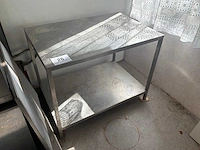 Rvs werktafel - afbeelding 1 van  3