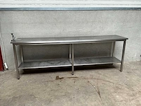 Rvs werktafel - afbeelding 2 van  4