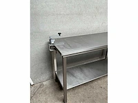 Rvs werktafel - afbeelding 4 van  4
