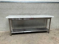 Rvs werktafel - afbeelding 2 van  5