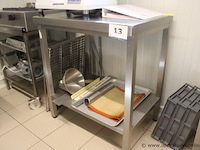 Rvs werktafel - afbeelding 1 van  1