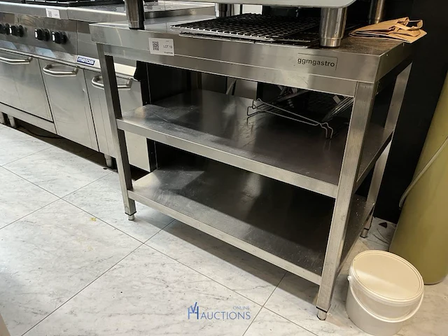 Rvs werktafel - afbeelding 1 van  3