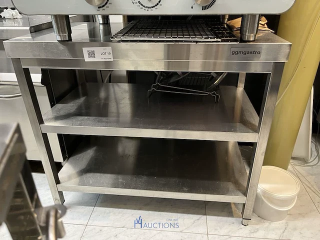 Rvs werktafel - afbeelding 2 van  3
