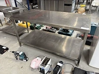 Rvs werktafel