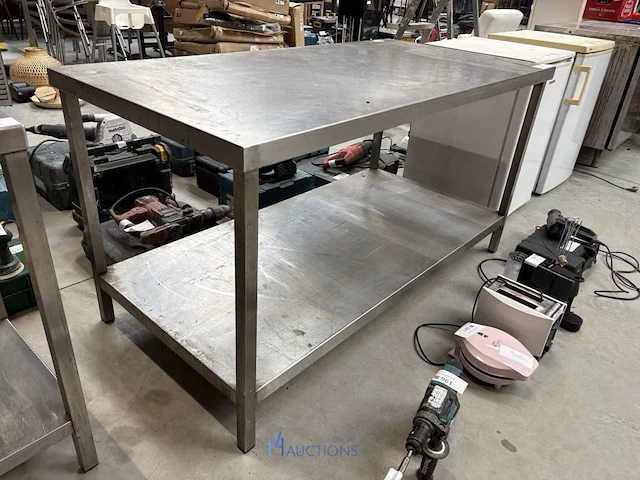 Rvs werktafel - afbeelding 4 van  4