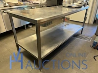 Rvs werktafel