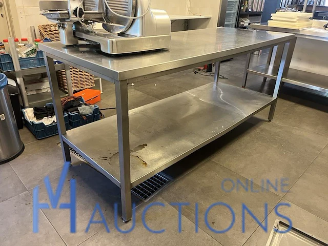 Rvs werktafel - afbeelding 2 van  4