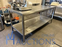 Rvs werktafel - afbeelding 2 van  4