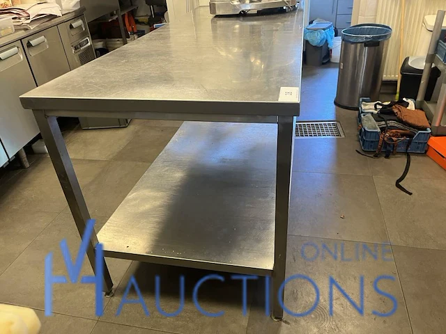 Rvs werktafel - afbeelding 3 van  4