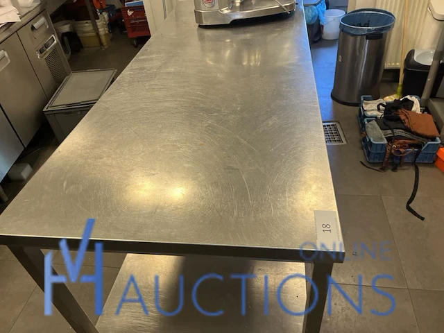 Rvs werktafel - afbeelding 4 van  4