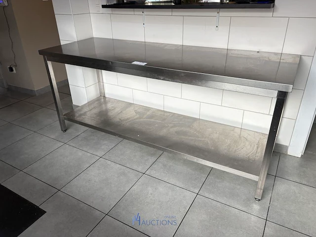 Rvs werktafel - afbeelding 1 van  4