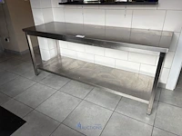 Rvs werktafel