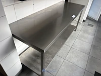 Rvs werktafel - afbeelding 2 van  4