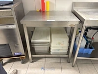 Rvs werktafel