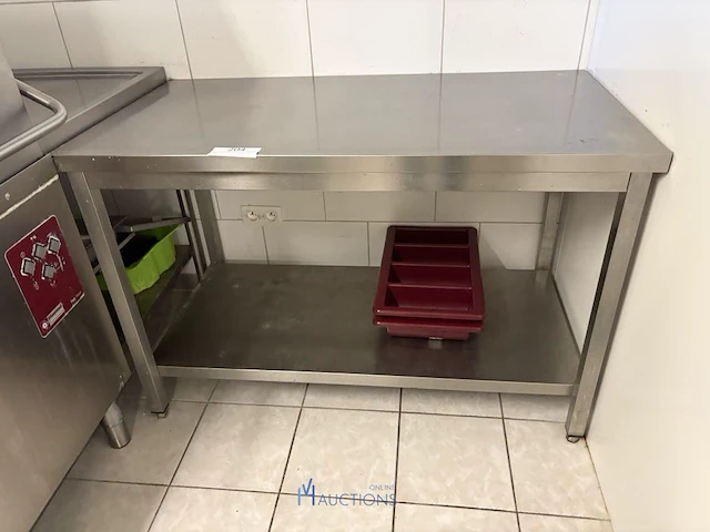 Rvs werktafel - afbeelding 1 van  4