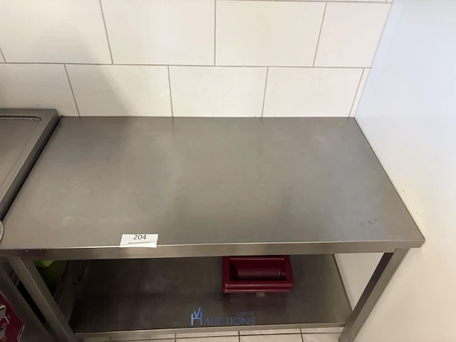 Rvs werktafel - afbeelding 2 van  4