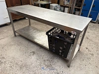Rvs werktafel