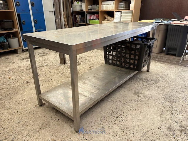 Rvs werktafel - afbeelding 4 van  6