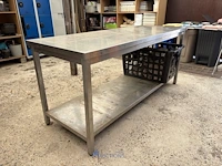 Rvs werktafel - afbeelding 4 van  6