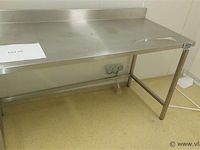 Rvs werktafel - afbeelding 1 van  1