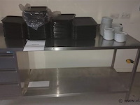 Rvs werktafel - afbeelding 1 van  1