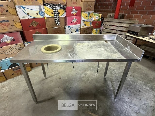 Rvs werktafel - afbeelding 1 van  5