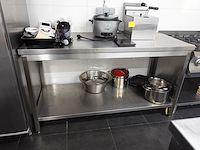 Rvs werktafel - afbeelding 1 van  1