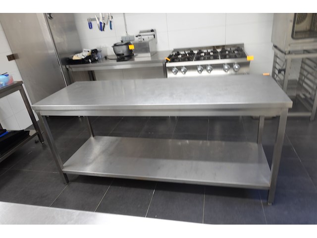 Rvs werktafel - afbeelding 1 van  2