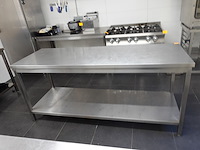 Rvs werktafel - afbeelding 1 van  2