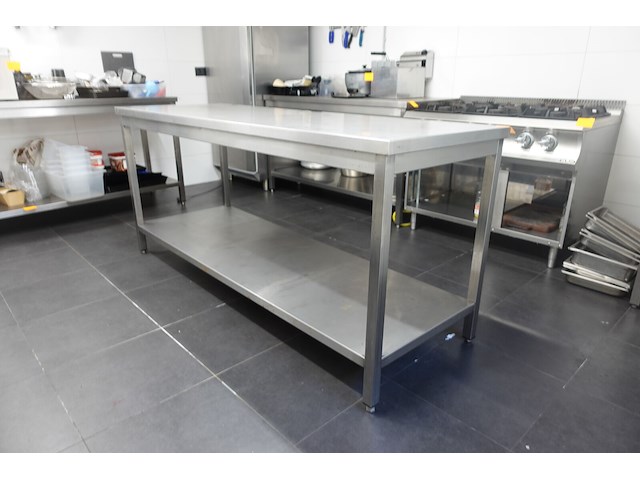 Rvs werktafel - afbeelding 2 van  2
