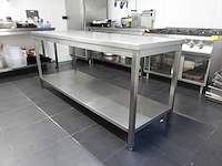 Rvs werktafel - afbeelding 2 van  2